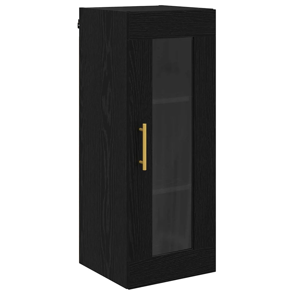 Pensile Rovere Nero 34,5 x 34 x 90 cm 882618
