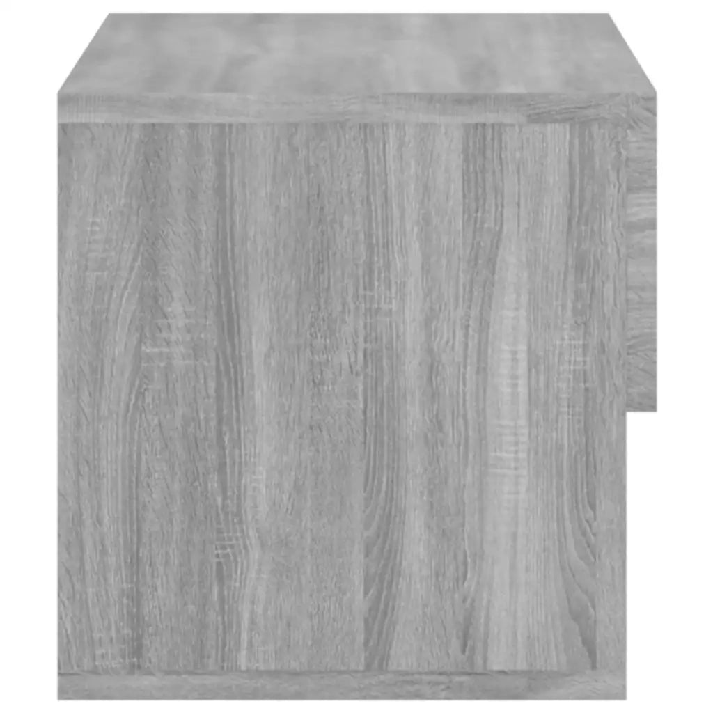 Comodino | Armadio da Notte | Mobiletto da notte a Muro Grigio Sonoma