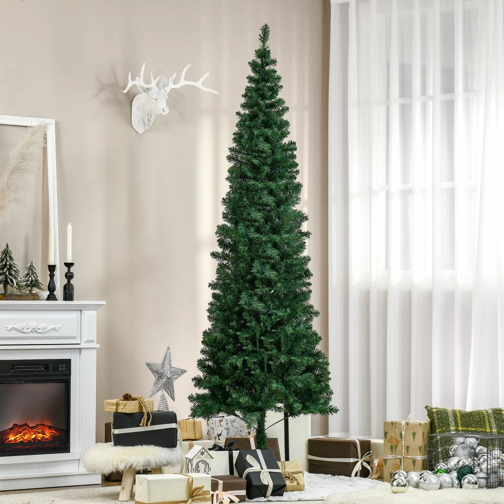 Albero di Natale Artificiale 210 cm 631 Punte ¨C Minimal ¨C Verde