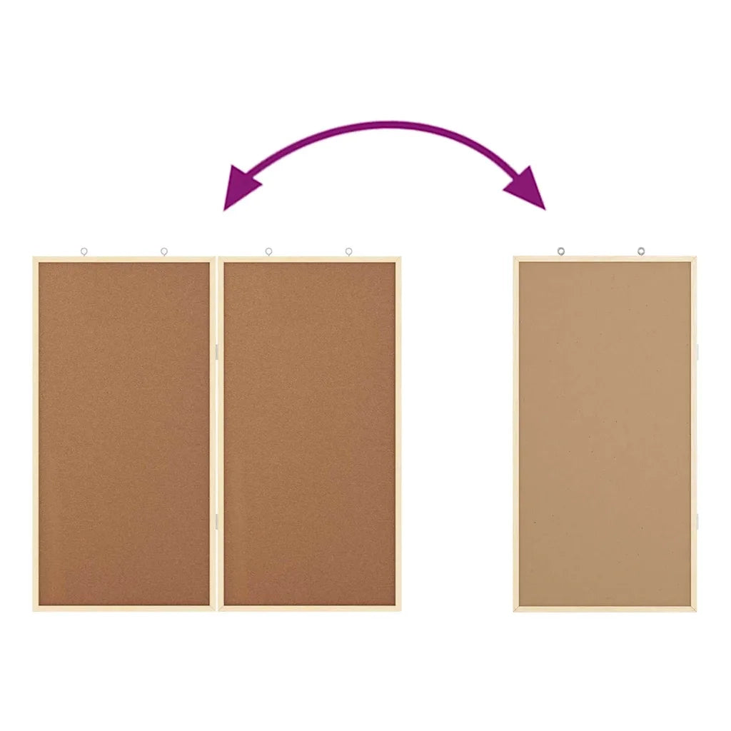 Bacheca degli Annunci Marrone 80 x 80 x 1.4 cm 42015930