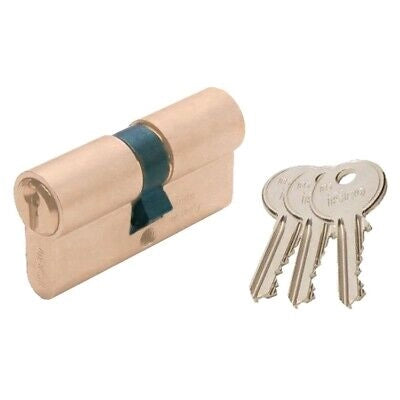 CILINDRO SAGOMATO A DOPPIO PROFILO OTTONE 'F5' ISEO 65 mm (25+10+30) - ISEO