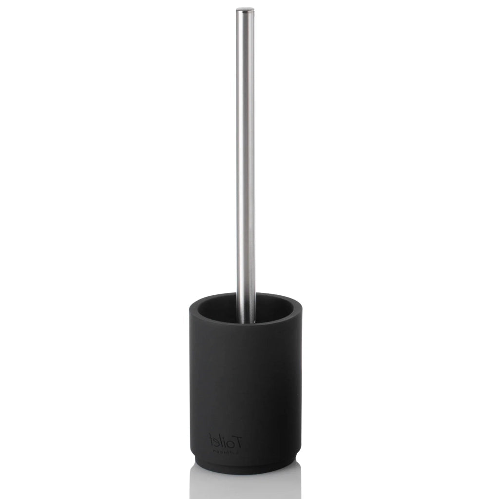 Set bagno 4 pezzi ZIMA nero