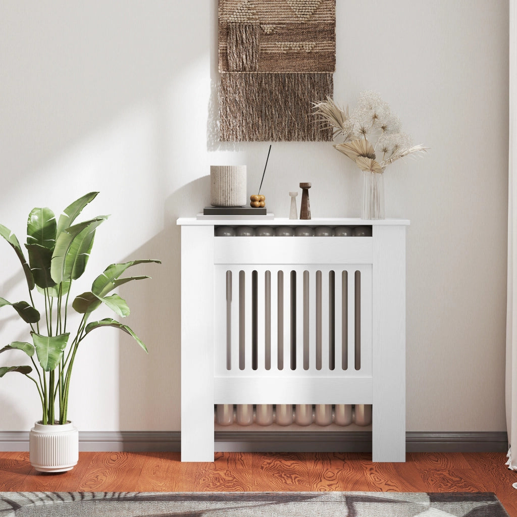 Copritermosifone MDF Bianco ¨C Xylo ¨C 78x19x81cm