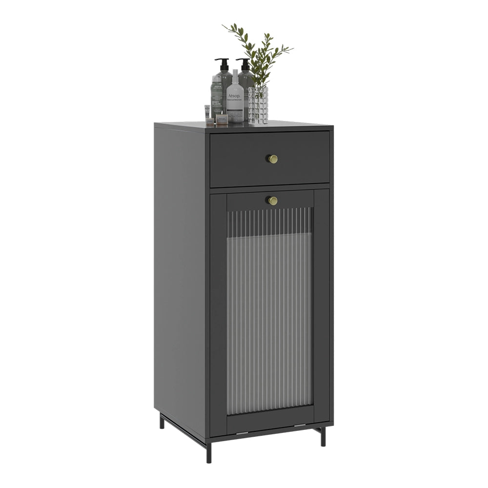 Armadio Vicco midi grigio 40 x 96 x 40 cm