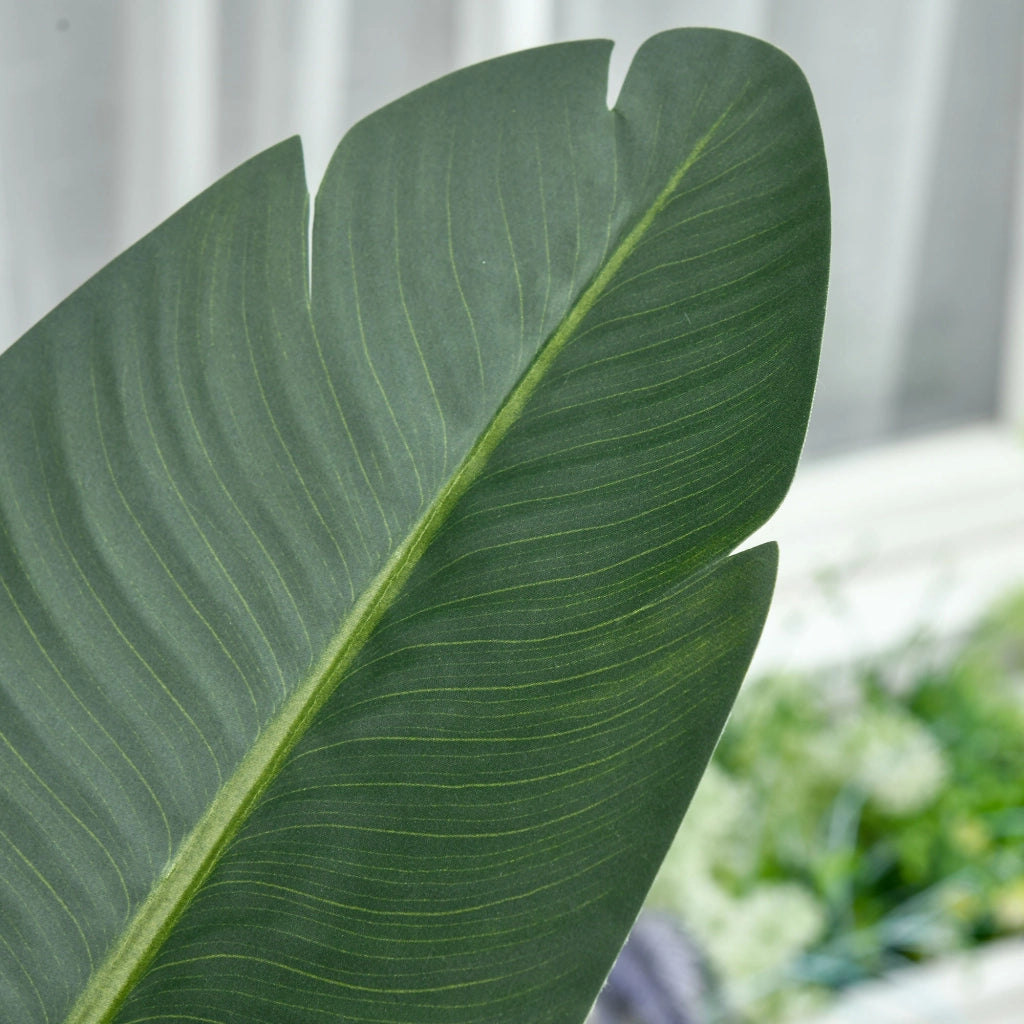 Pianta Artificiale Bananera ¨C Minimal ¨C Verde 160 cm con Vaso