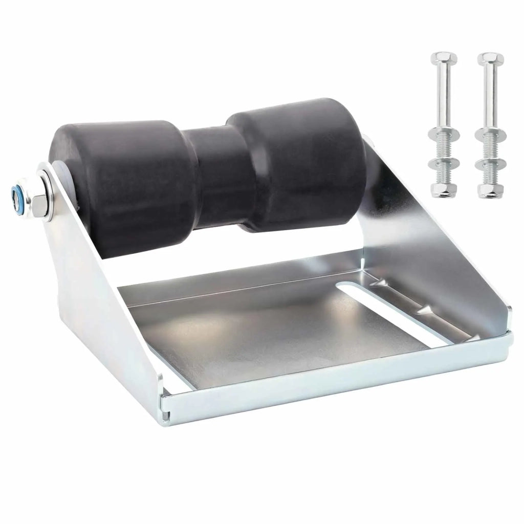 Rullo per rimorchio per barche con supporto 20,3 cm Argento 42039149