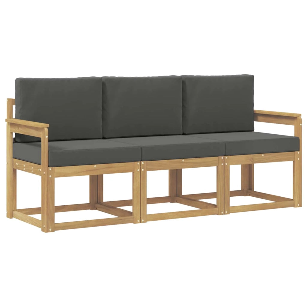Set di divani da esterno 3 pcs 3387166