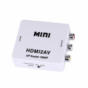 Trade Shop - Mini Convertitore Adattatore Video Audio Da Hdmi Av Rca Hdmi2av 1080p -