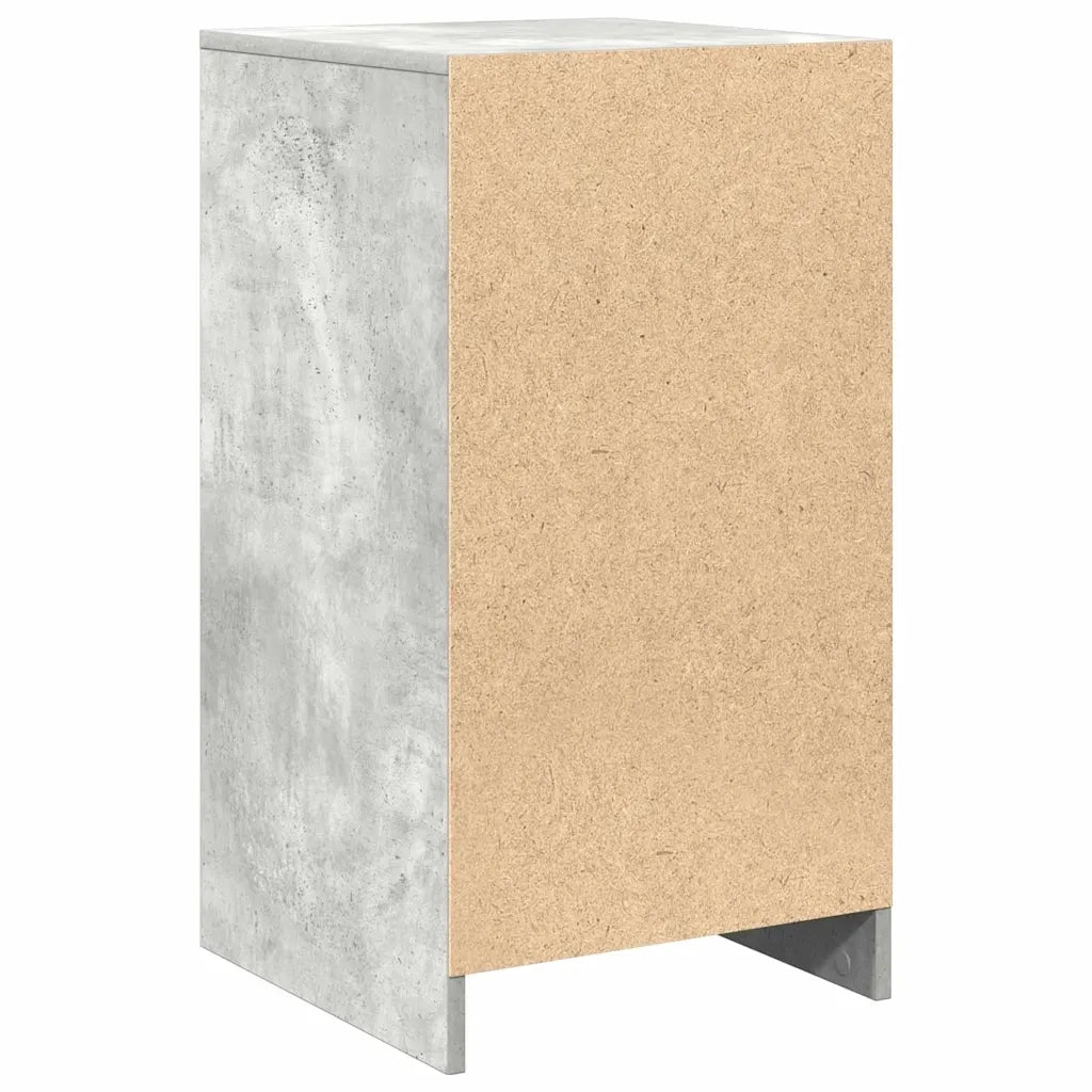 Credenza Grigio cemento 40 x 40.5 x 75 cm Legno multistrato 865067