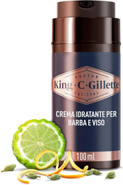 GILLETTE CREMA BARBA UOMO KING C.100 ML AMMORBIDISCE CON VITAMINA B
