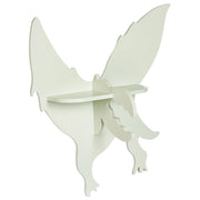 Mensola a muro in MDF a forma di dinosauro per la cameretta in verde chiaro per bambini