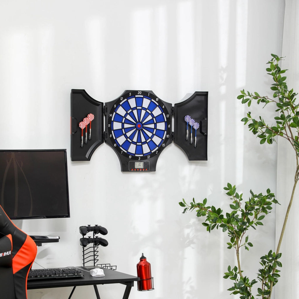 Tavolo da gioco elettronico pieghevole ¨C Minimal ¨C Nero 83x45cm