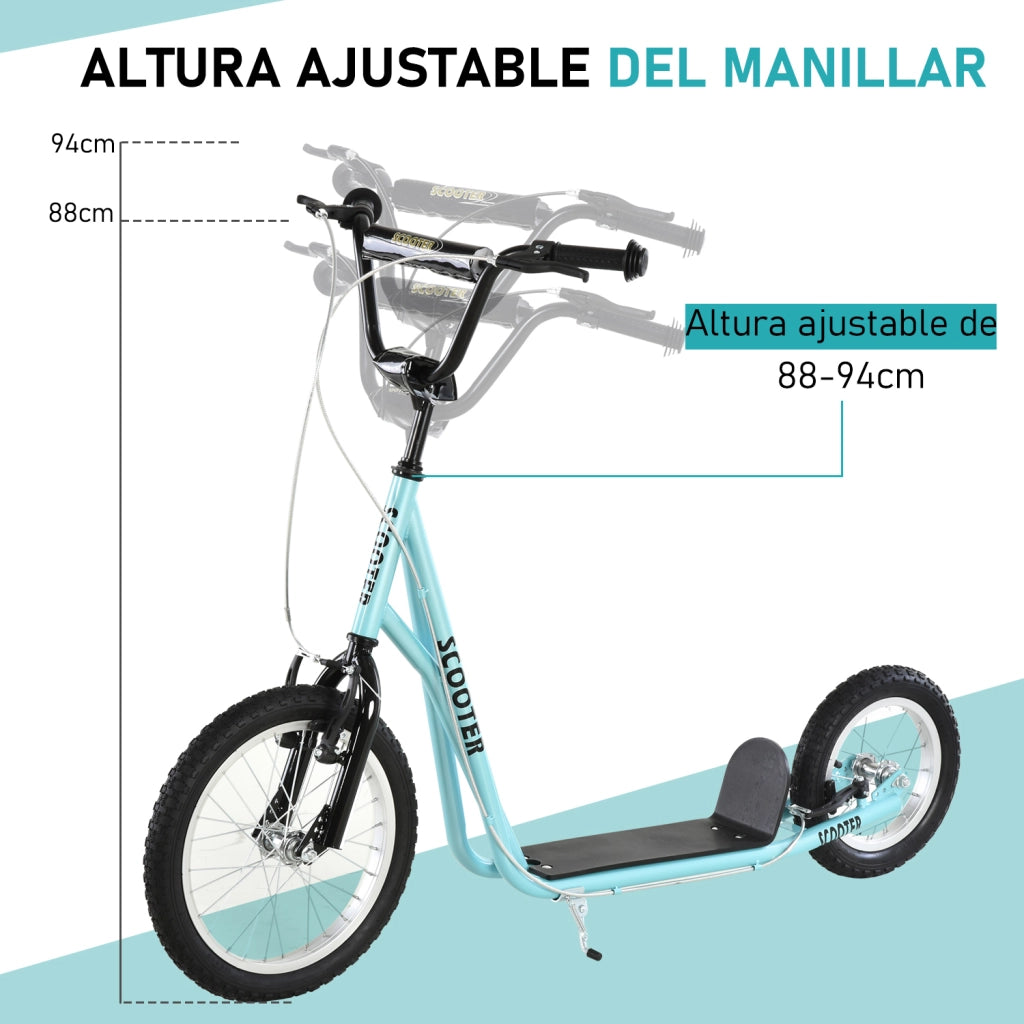Patinete per Bambini ¨C Minimal ¨C Blu 135x58x88-94 cm