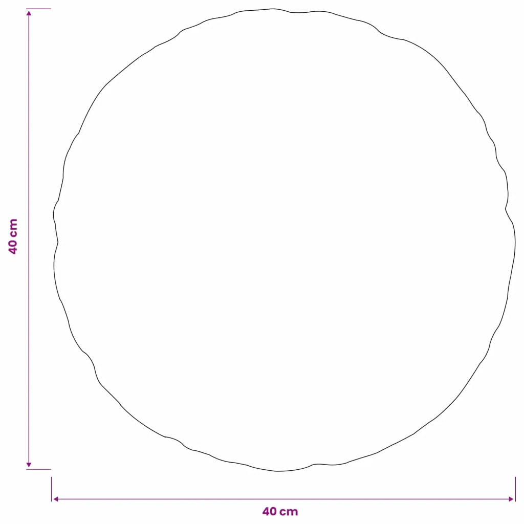 Federa 2 pz HEERLEN Verde Ø 40 cm Tessuto Chenille 922315