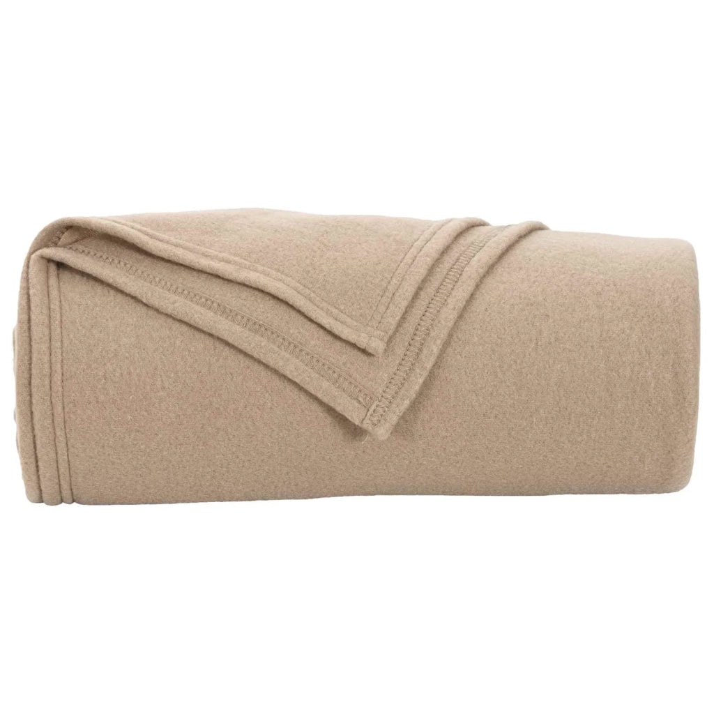 Coperta Cammello 240 x 220 cm Panno 42017011