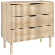 Com¨° 4 Cassetti ¨C Minimal ¨C 80x40x78 Legno Rovere