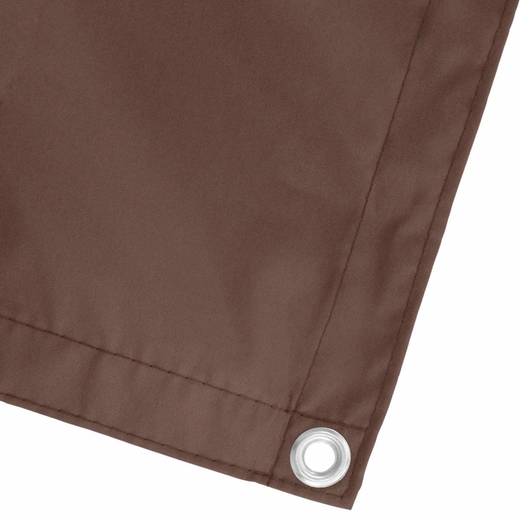 Schermo da balcone Marrone 110 x 300 cm Tessuto Oxford 42030876