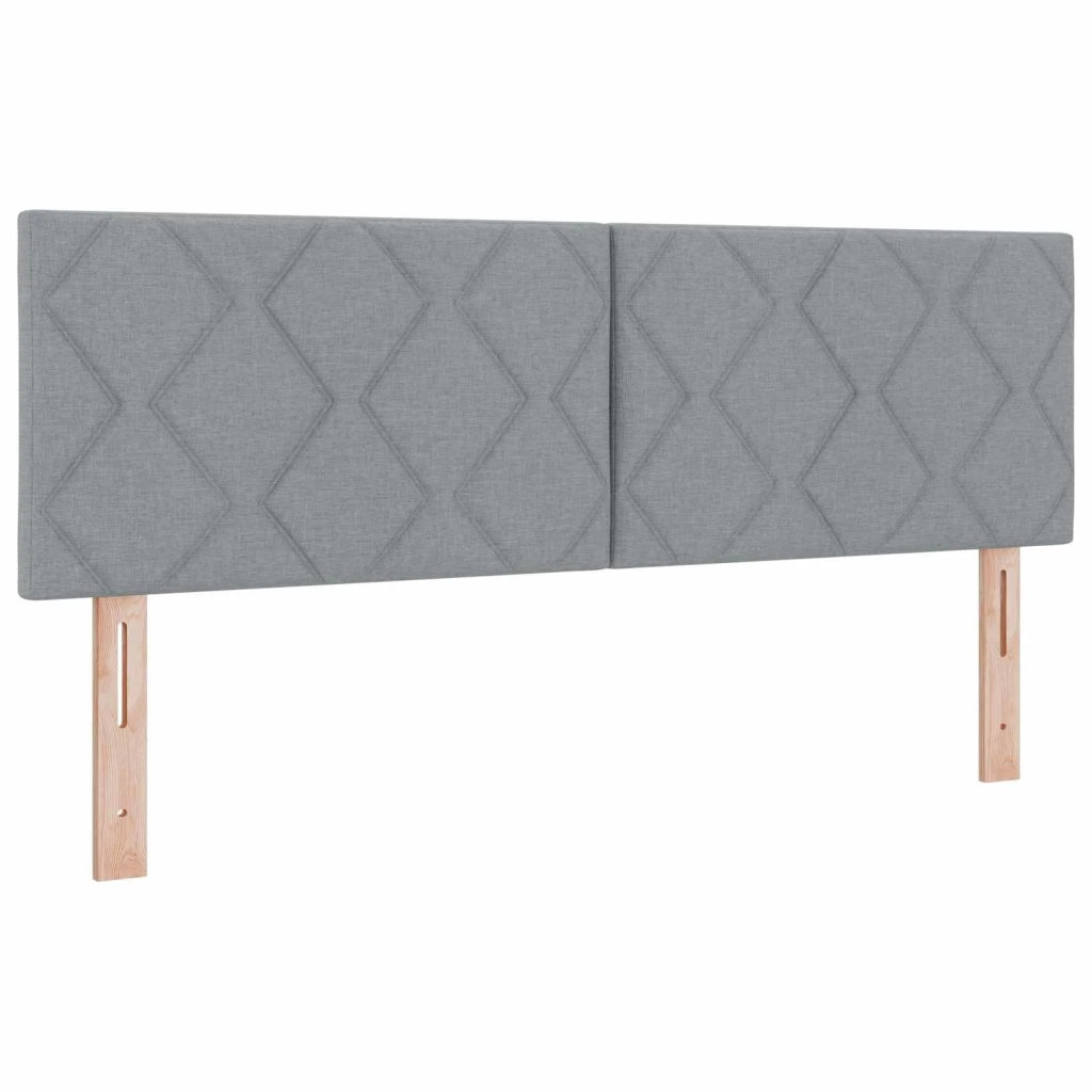Letto con contenitore LED e materasso Grigio Chiaro 3459123