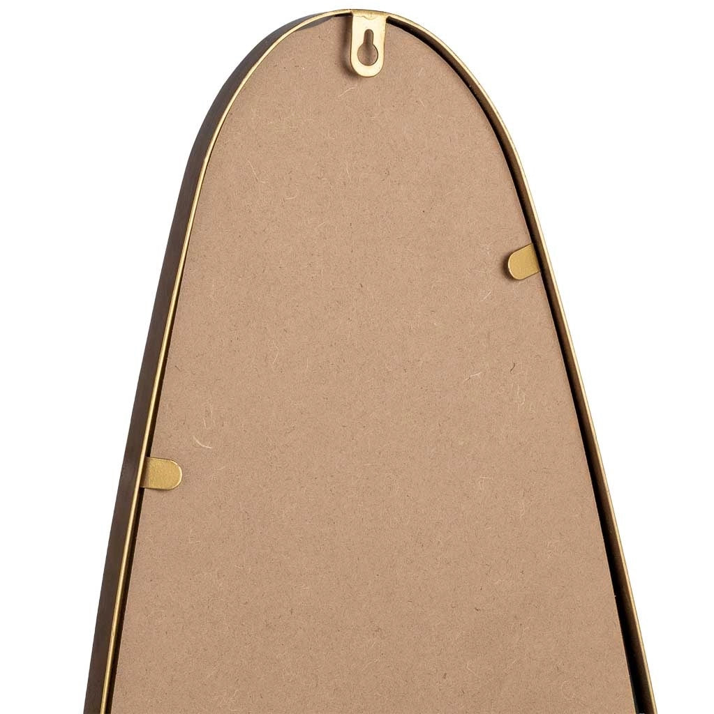 Specchio parete metallo 97.5x35x02h cm