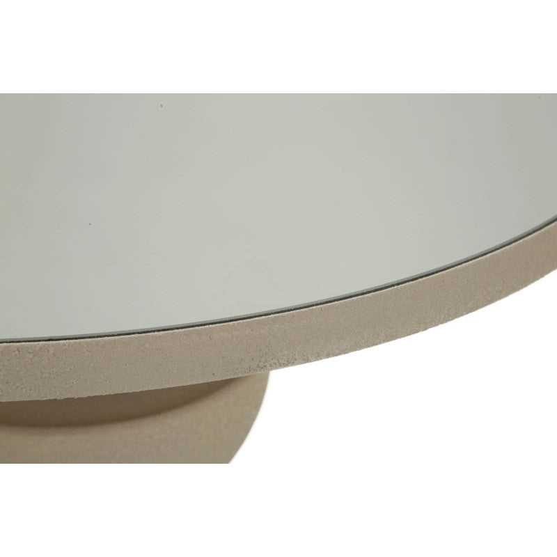 Tavolinetto Dune Con Specchio cm ø 45x49,5