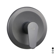Miscelatore monocomando incasso doccia DH Nero opaco