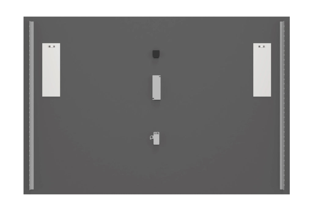 Specchio LED senza cornice 120 x 80 x 1401 cm