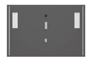 Specchio LED senza cornice 120 x 80 x 1401 cm