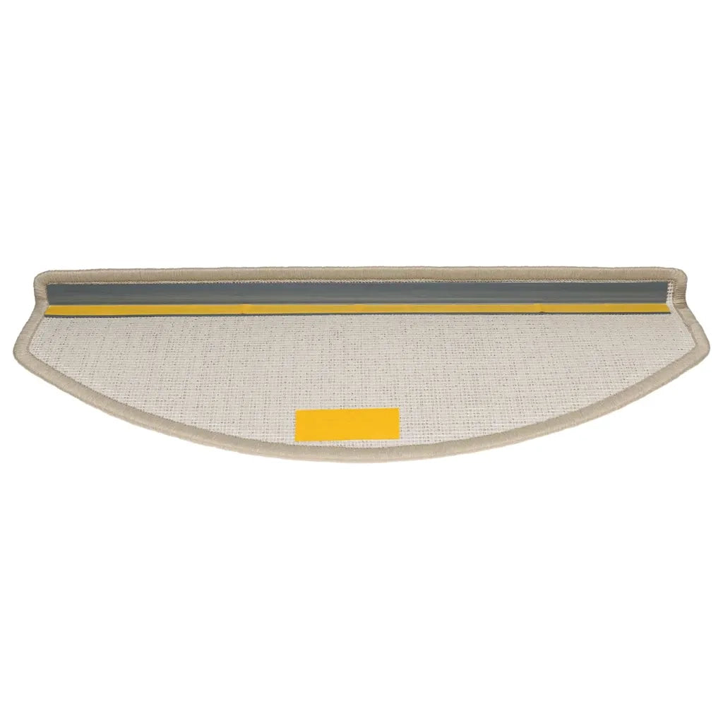 Tappetini per scale 30 pz 65x24x4 cm tortora semicircolari grandi 3365755