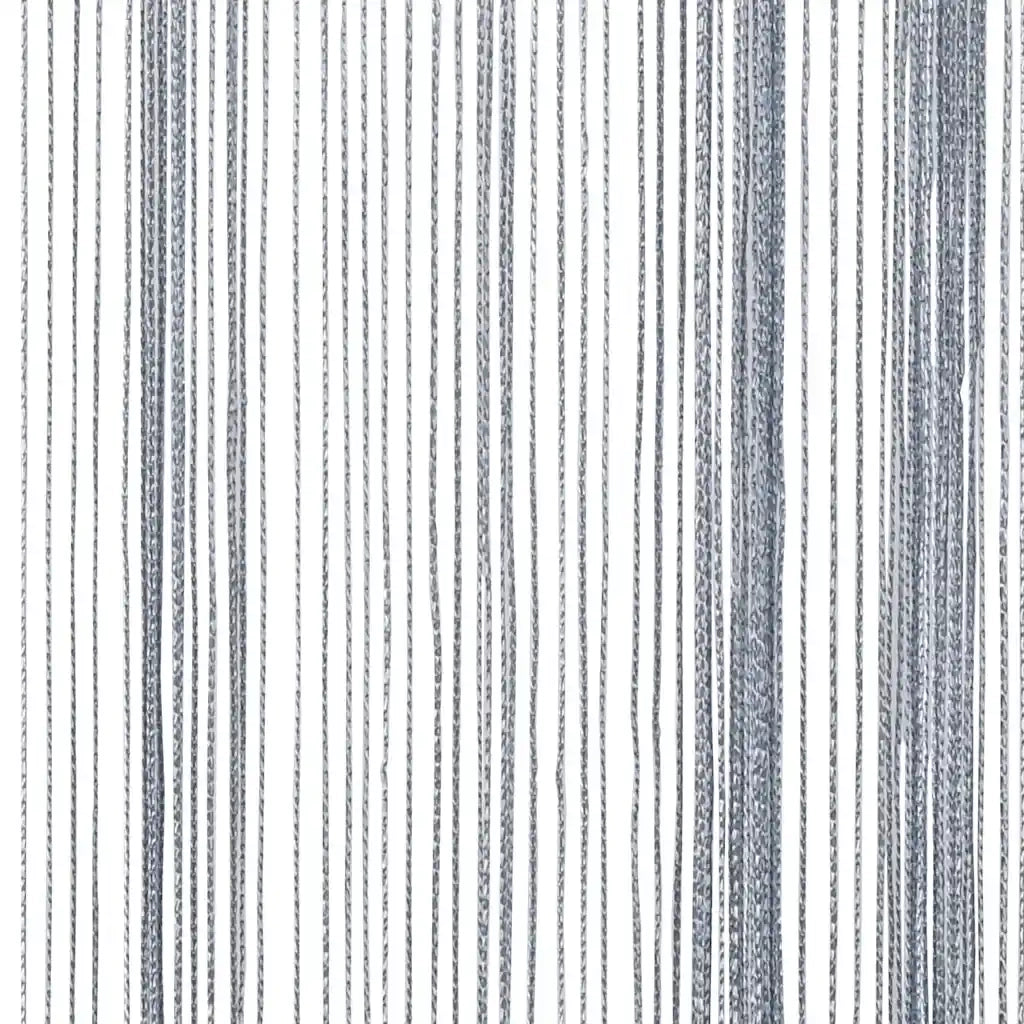 Tende a Filo 2 pz Grigio Chiaro 100x250 cm 4102049