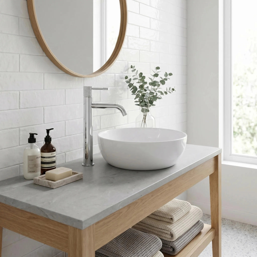 Rubinetto Da Lavabo Rea Venti Chrome High