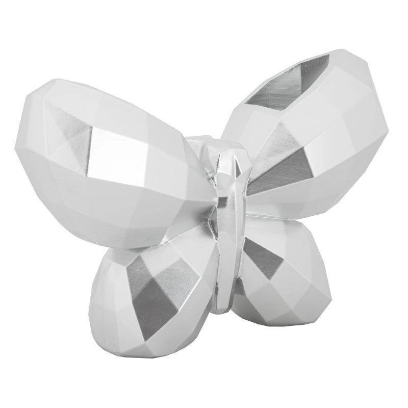 Vaso Butterfly Silver cm 22,5x8x15
