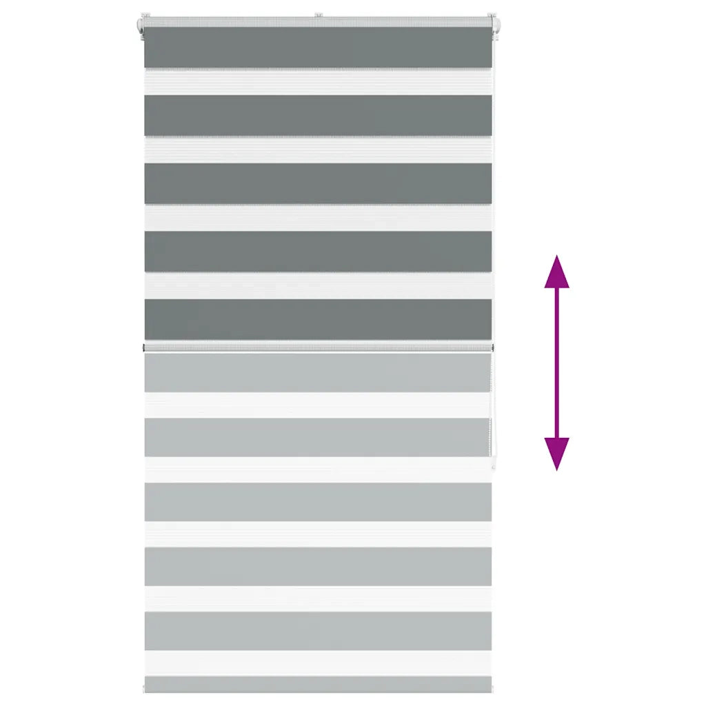 Tenda a rullo | Tenda avvolgibile Zebra Larghezza Tessuto 75,9 cm Poliestere