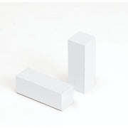 SET PER ANGOLO BATT. RETTANG. MDF BIANCO MM. 22X22