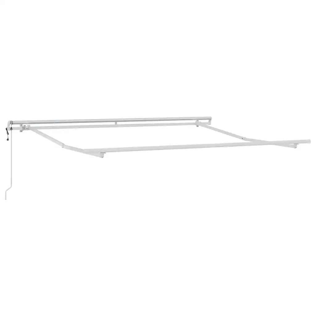 Tenda Sole Retrattile Automatica 300x250 cm Antracite e Bianco 3215780