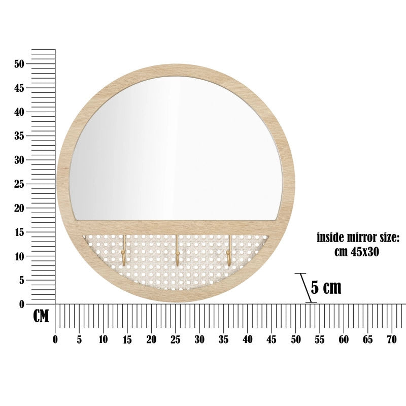 Specchio Fuji cm ø 50x5