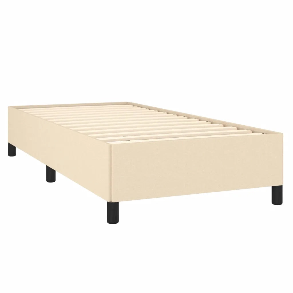 Giroletto senza Materasso Crema 90x190 cm in Tessuto 347031