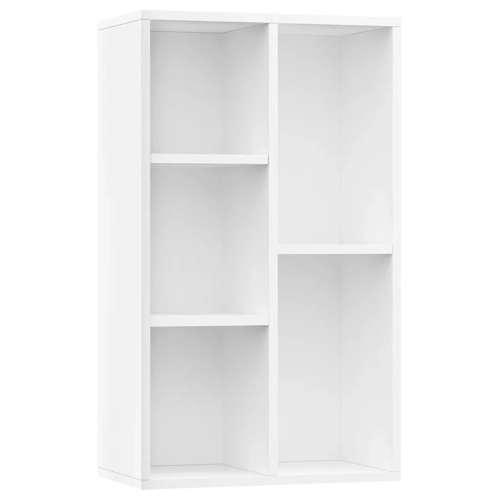 Credenza-Buffet Bianca 50x25x80 cm in Legno Multistrato