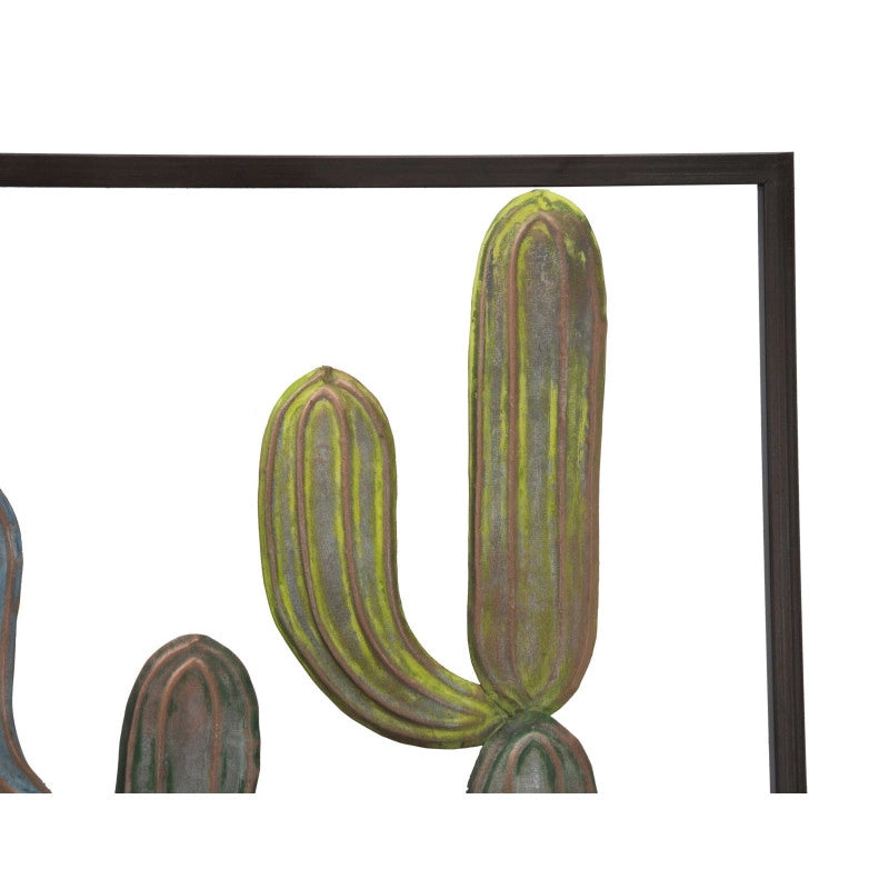 Pannelo In Ferro Cactus-frame -c- cm 50x1,3x50