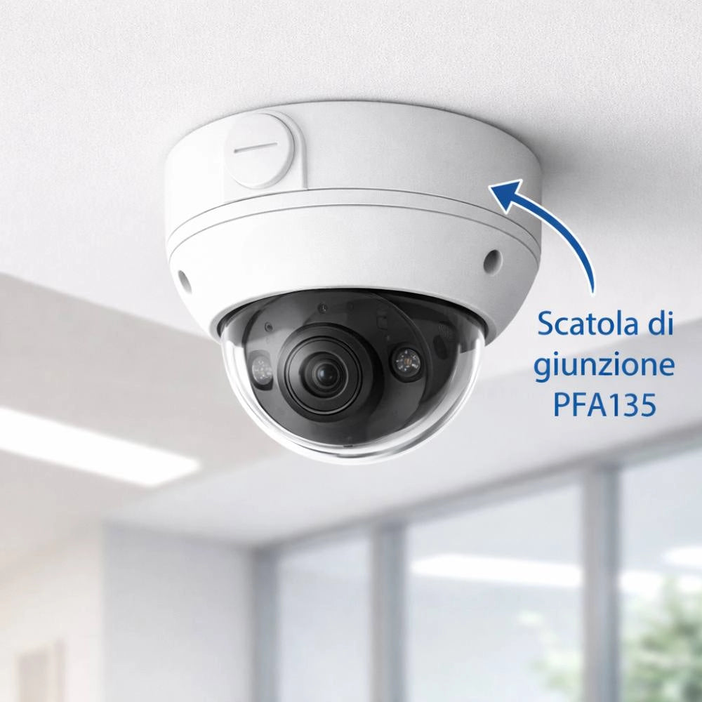 Dahua pfa135 scatola di giunzione in alluminio per telecamere