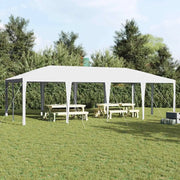 Tenda Party Bianco 800 x 400 x 266 cm Polietilene e Acciaio 42003437