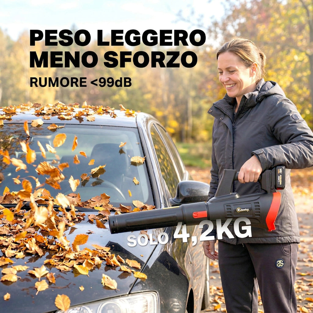 Soffiatore Elettrico 18V ¨C Minimal ¨C Leggero