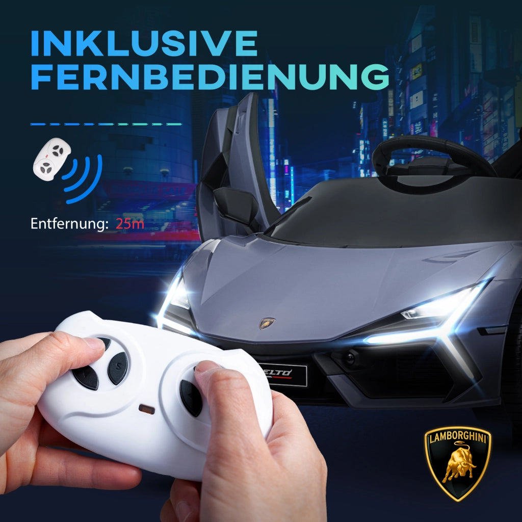 Auto Elettrica per Bambini ¨C zephmum ¨C Telecomando, Grigio