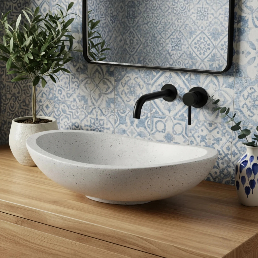 Lavabo Da Appoggio Rea Leona