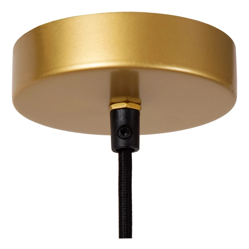 Lampada a sospensione boho TASMAN legno chiaro E27 60W Lucide