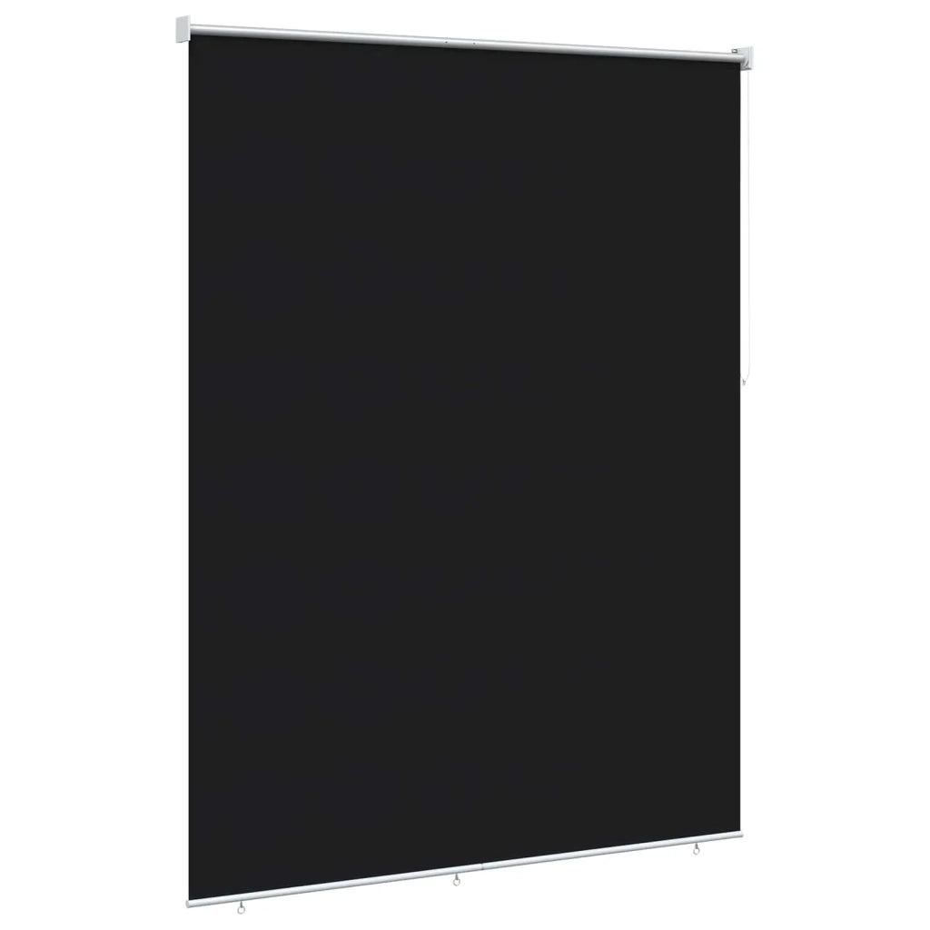 Voletta a rullo con protezione UV Nero 180 x 140 cm Poliestere 42041254