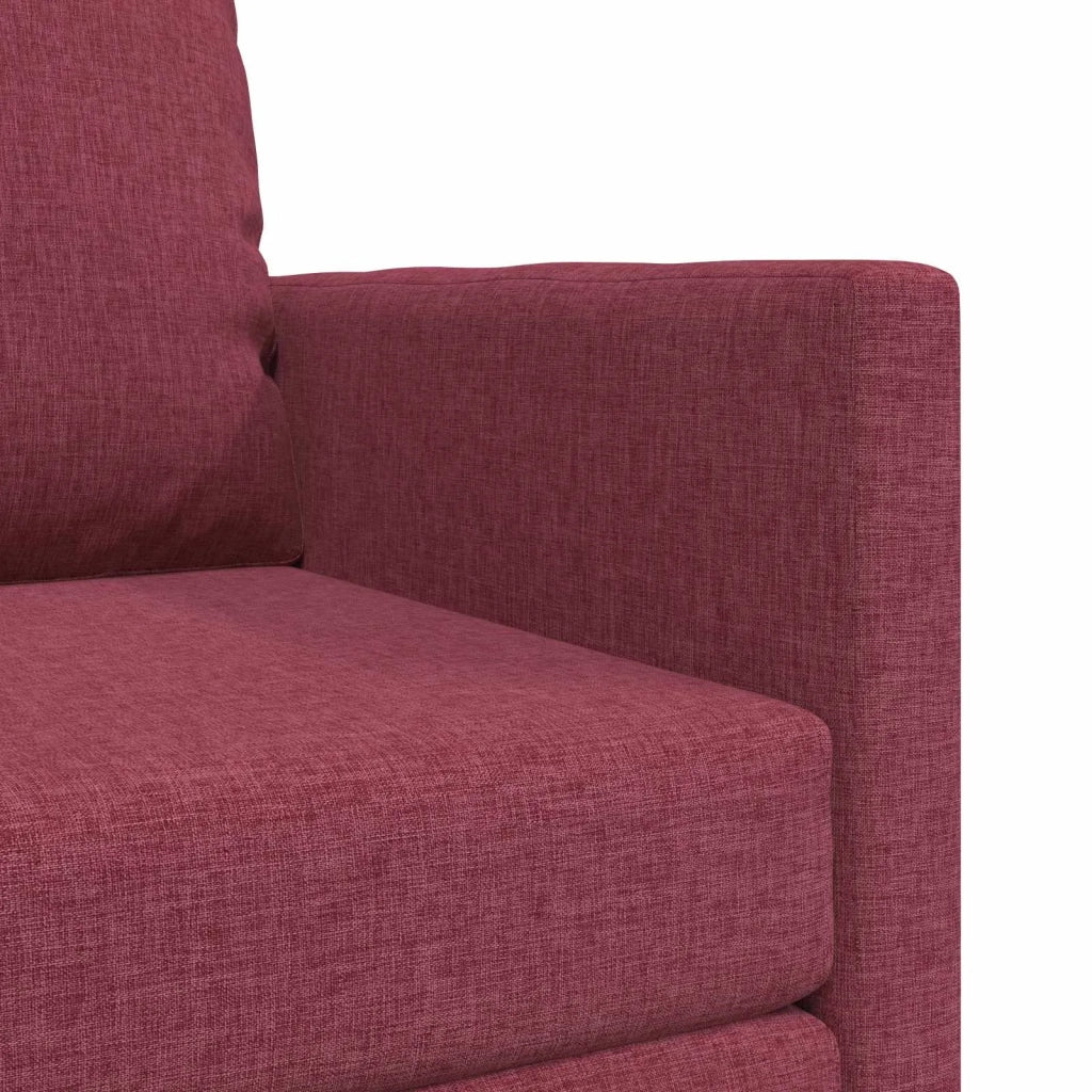 Divano letto Rosso Vino 74 x 77 x 81 cm Tessuto 4106624