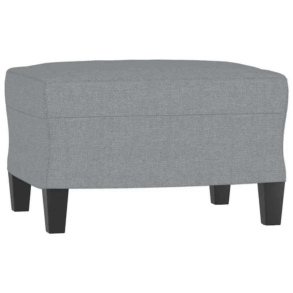 Set Divani 3 pz con Cuscini Grigio Chiaro in Tessuto 3201826