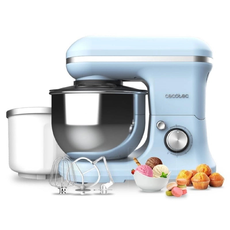 CECOTEC 03905 - Planetaria Impastatrice Cecomixer Merengue 5L 1200 Ice-Cream Blue