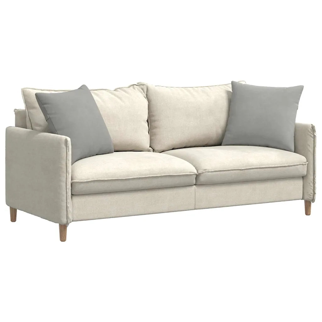 Cuscini da Divano 2 pz | Cuscini per sedie Grigio chiaro 50 x 50 cm Tessuto