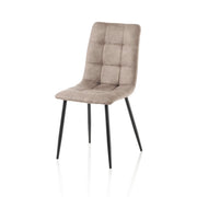 Set 4 Sedie LEA marrone chiaro